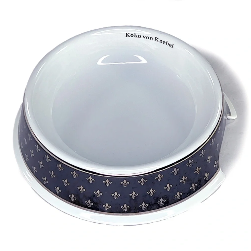 Koko Von Knebel Limited Edition Porcelain Dog Bowl